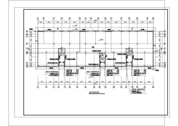 6层(1梯1户2户3单元)住宅楼水电施工图（含设计说明）_图1