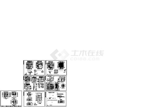 某山庄三层别墅建筑施工图（354平方米）-图二