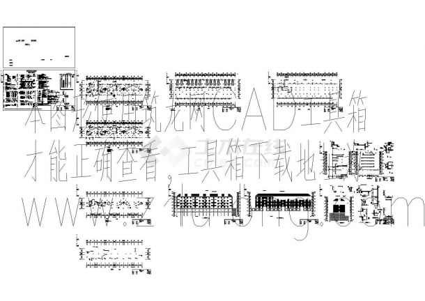 [安徽滁州]某湖心小区1号楼建筑施工图设计-图二