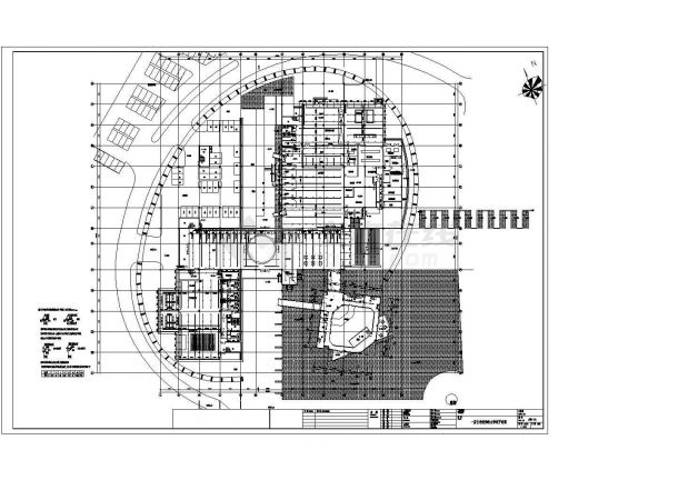 [四川]科技园区中 心建筑给排水cad图纸-图二
