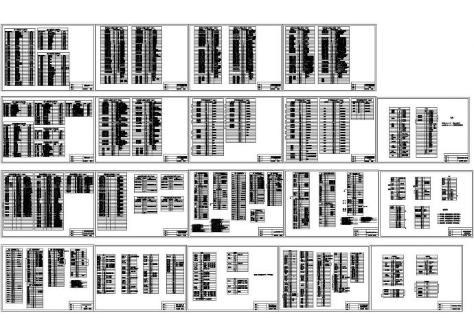 某标准型升压站监控电气型号原理设计施工CAD图纸_图1