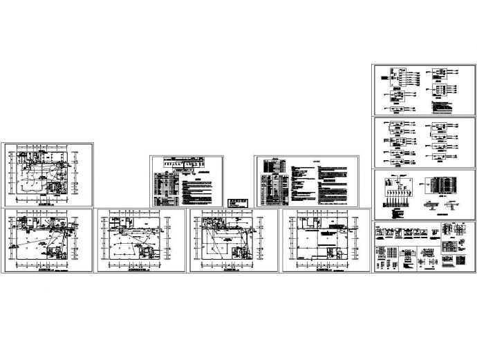 某标准型人防设备系统接线电气原理设计施工CAD图纸_图1