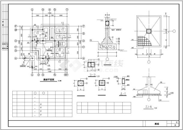 简单实用的新型小别墅建筑设计平面图-图一