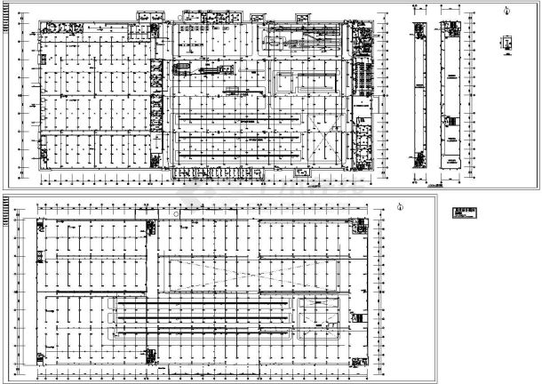 厂房设计_乌鲁木齐市某大型水果加工厂厂房照明系统设计CAD施工图-图二