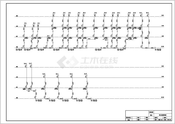 某会所给排水图纸-图一