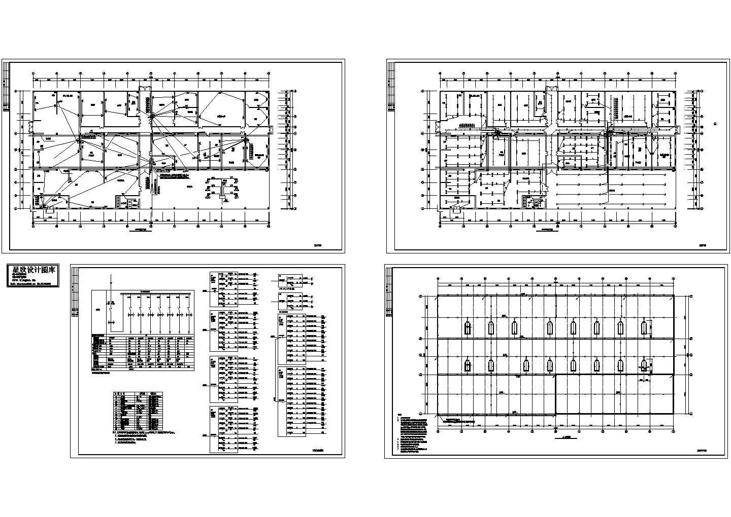厂房设计_长沙某辣椒酱厂厂房电气系统设计CAD施工图