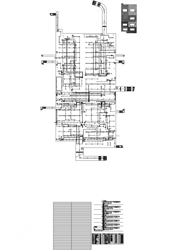 某标准型号火灾自动报警系统控制详细设计施工CAD图纸_图1