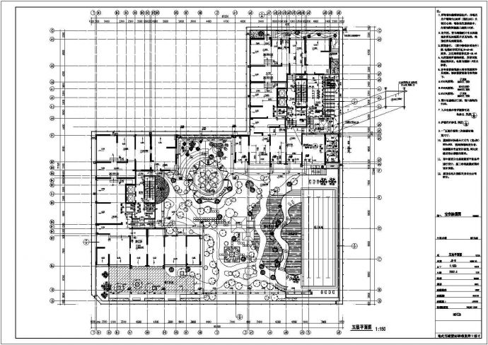 某小区31层高层住宅全套cad建筑施工设计图纸（含标准层采暖平面图）_图1