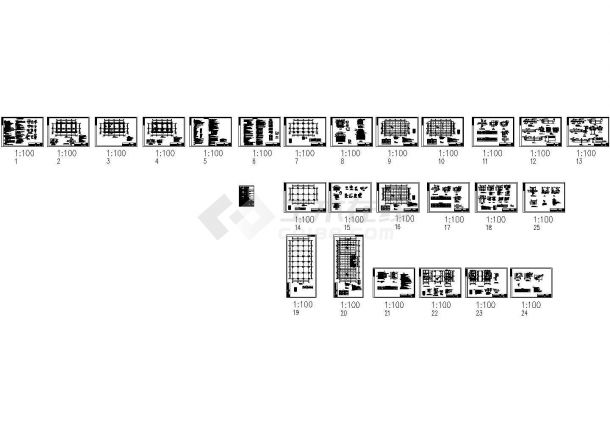 厂房设计_工业厂房扩建、新建建筑结构设计图（含加层）-图二