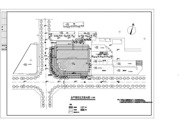 抚顺市某6层购物商厦建筑设计CAD施工图-图一