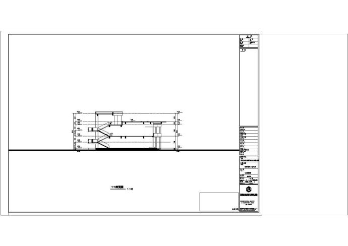某地三层幼儿园建筑设计cad施工图纸_图1