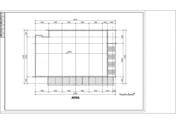 食堂建筑全套方案设计cad施工图_图1
