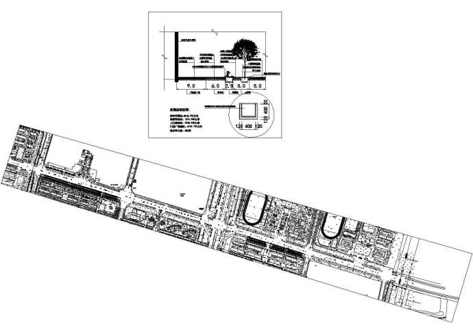 沿街商业道路停车场改造方案设计_图1