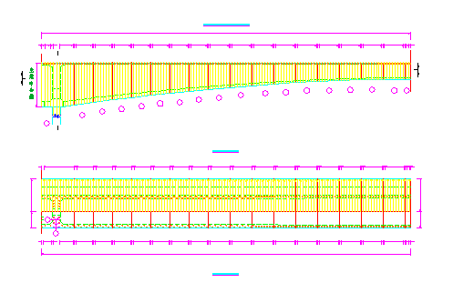 72.5+135+72.5m箱梁横向、竖向预应力钢束（筋）布置图_图1