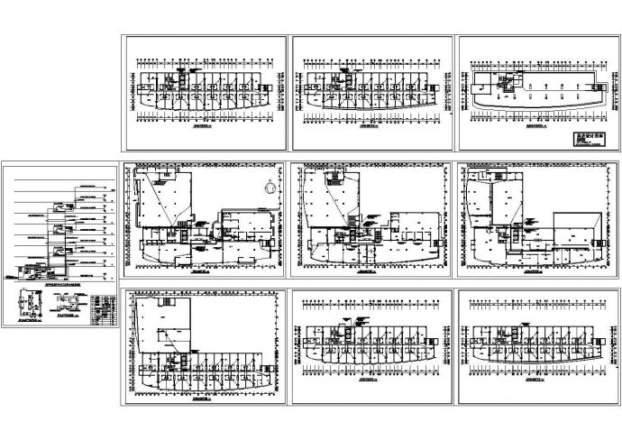 某标准新型酒店综合布线电气系统设计原理CAD图纸_图1