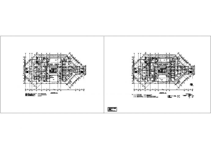 某标准新型医院手术室布线电气系统设计原理CAD图纸_图1
