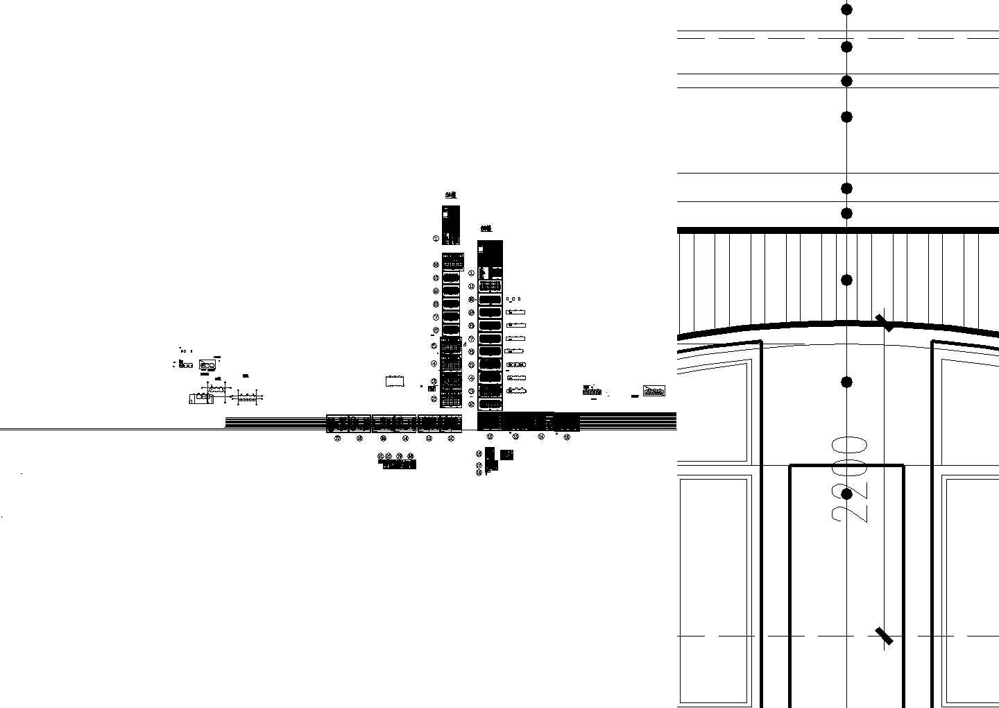 7层现代风格高层住宅楼建筑施工图（图纸精细）