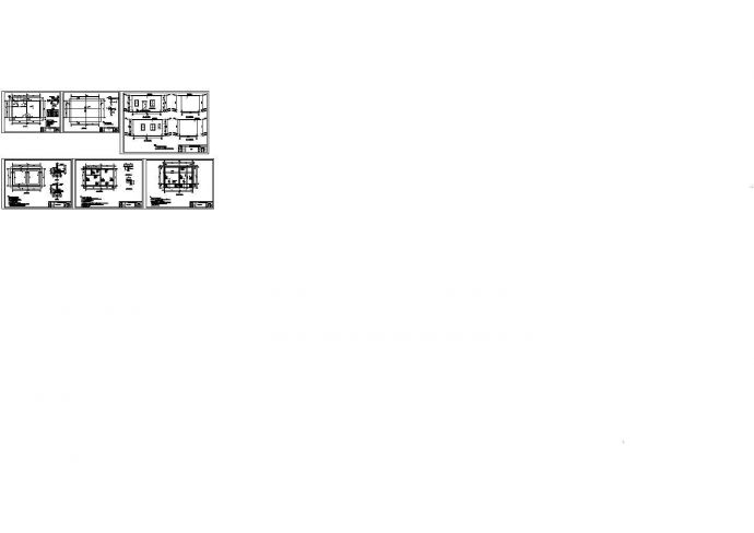 某1层砖混结构房屋建筑结构设计CAD全套图纸_图1