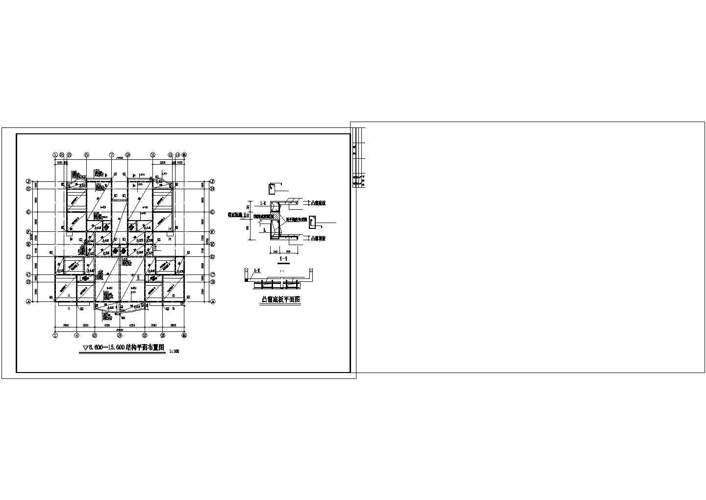 某六层(底框)住宅楼建筑结构设计施工CAD图纸