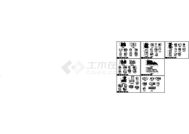 某住宅卫生间室内装修设计cad施工图-图一