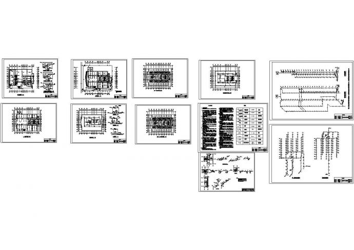 某高层国际酒店给排水设计CAD全套图纸_图1