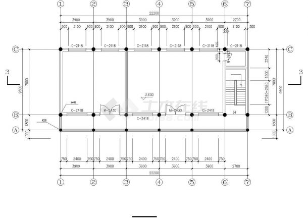 某古建群（方丈室）建筑CAD图-图二
