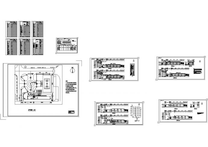 重庆市某大学5层教学楼电气系统设计CAD施工图_图1