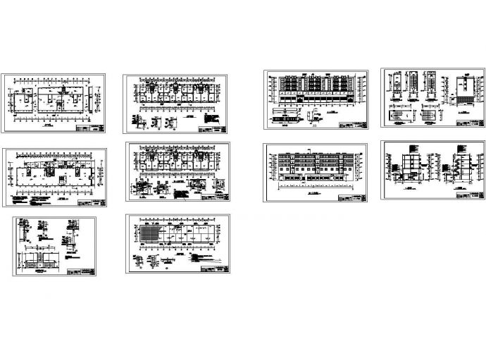 某框架结构五层商住楼设计cad全套建筑施工图（甲级院设计）_图1