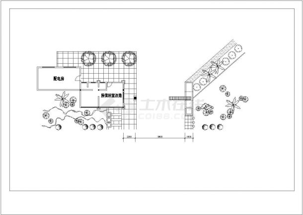 550平米单层砖混休闲民宿酒店平立面设计CAD图纸（3套方案）-图一