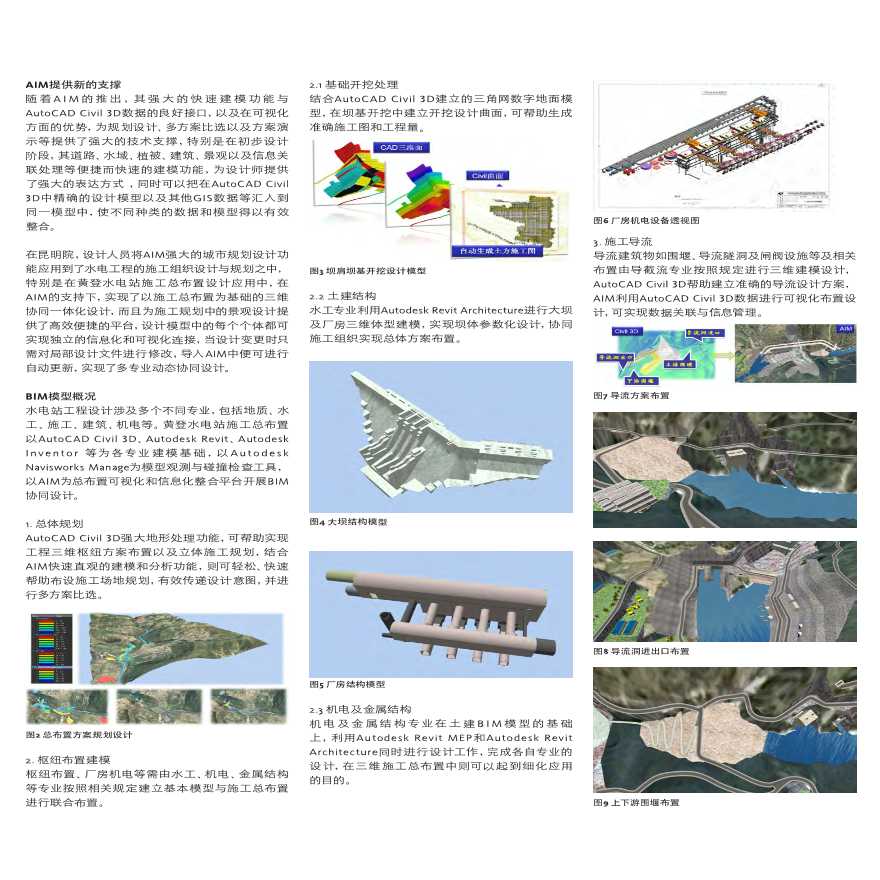 BIM在水电工程施工总布置设计中的应用-云南澜沧江黄登水电站-图二