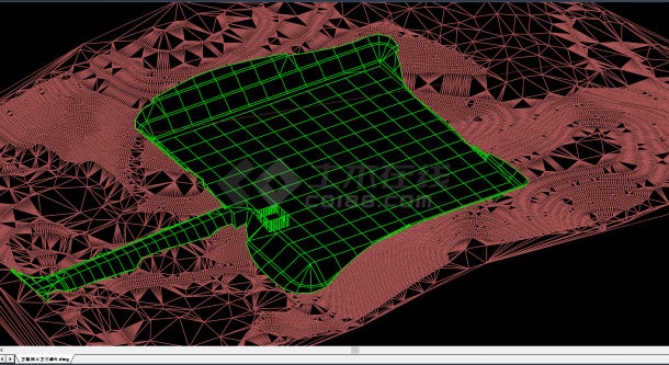 飞时达土方软件14.0方格网土方计算三维效果生成演示视频教程-图二