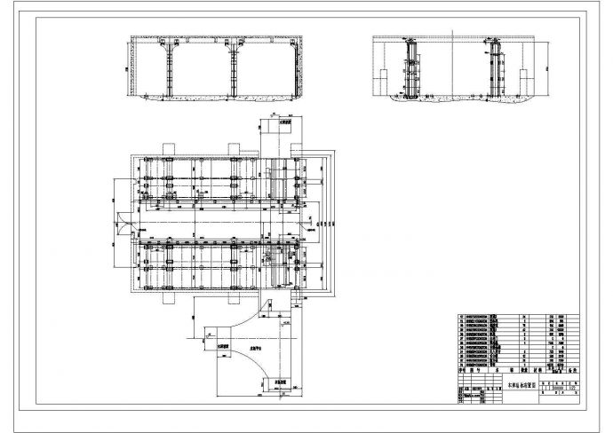 某地多层立体车库结构设计图_图1