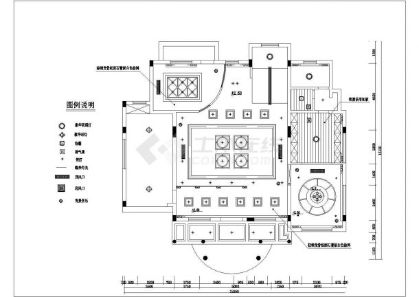 245平米2层高档单体别墅全套装修施工设计CAD图纸-图一