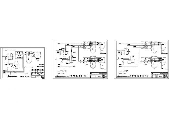热电锅炉烟气脱硝工程cad系统设计图_图1