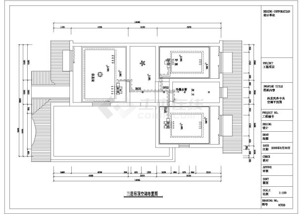 某别墅多联机空调cad设计平面施工图-图二