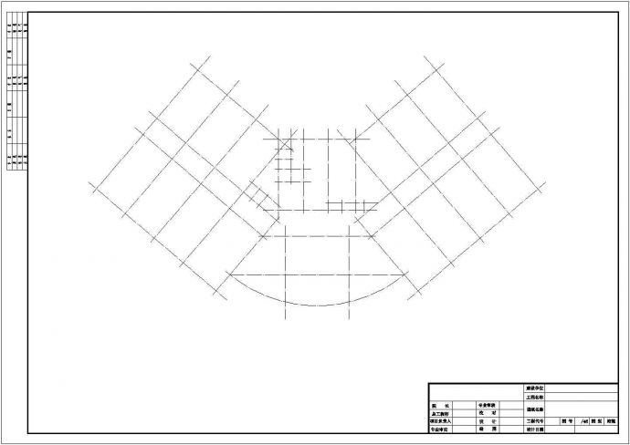 办公楼设计_某地区框架剪力墙小高层办公楼结构图_图1