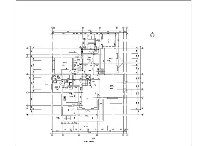338平米2层混合结构乡村独栋别墅建筑CAD设计图纸（含效果图）_图1
