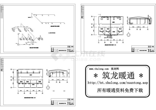 酸洗电镀车间送排风图纸-图一