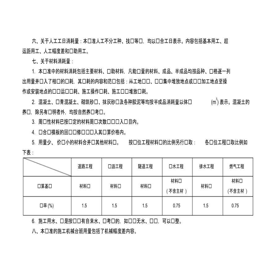 2014年湖南省市政工程消耗量标准-图二