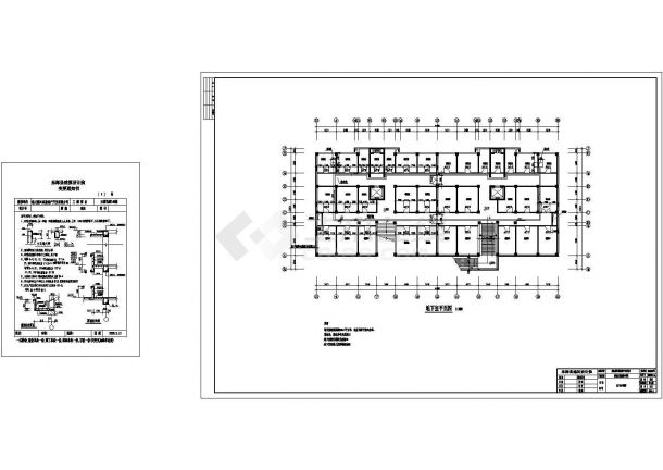 某十一层 31.7米住宅楼建筑施工图-图二