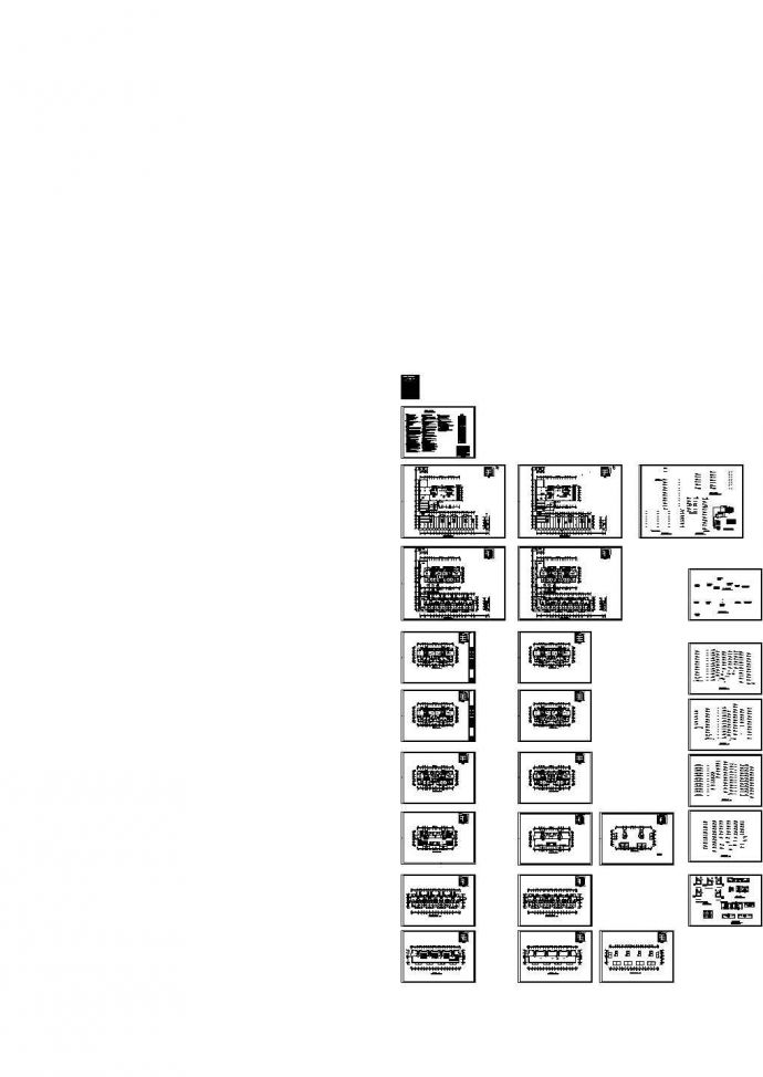温州某小区住宅全套给排水施工图设计图_图1