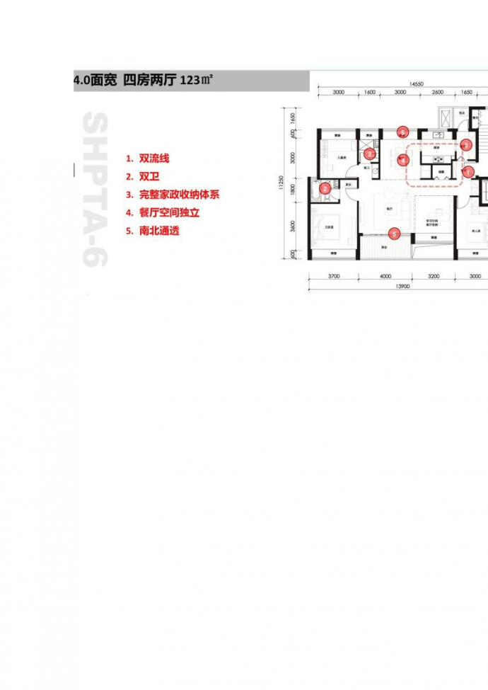 知名地产联排+洋房+公寓户型研发设计-119p_图1