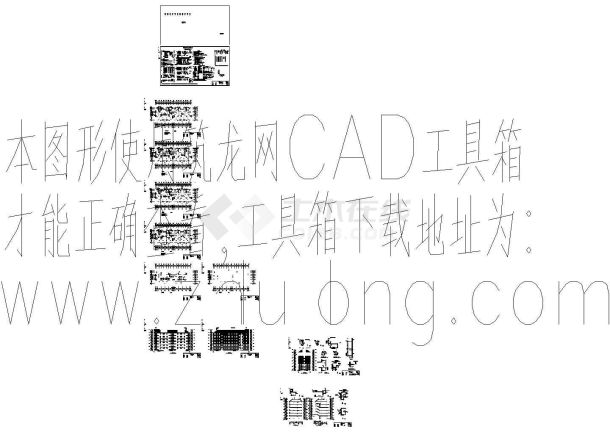 [安徽滁州]某湖心小区3号楼建筑施工图-图二