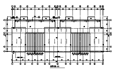 六层带坡顶砖混结构居民住宅楼建筑施工cad图(带地下室设计，共十八张)-图一