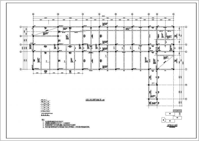 【苏州】某4层坡面住宅全套建筑cad框架结构设计图(含结构设计总说明)_图1