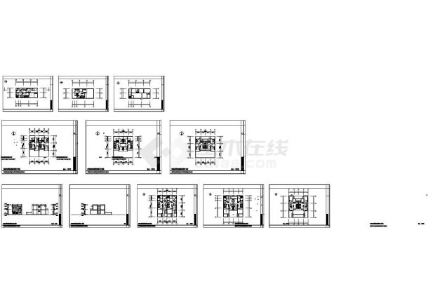 无锡市设计研究院有限责任公司2建筑cad施工图纸 ，含设计说明-图二