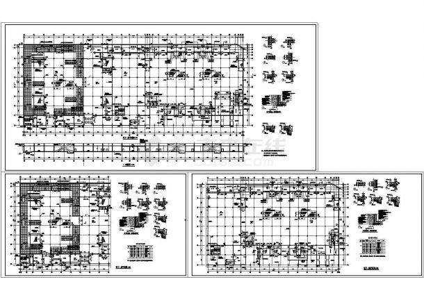 某百货商厦CAD全套规划设计方案图纸(含地下一层平面图)-图一