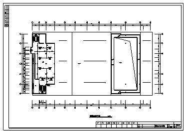 剧院空调系统设计_某市三层带夹层剧院空调系统设计cad图(带阁楼设计)-图二