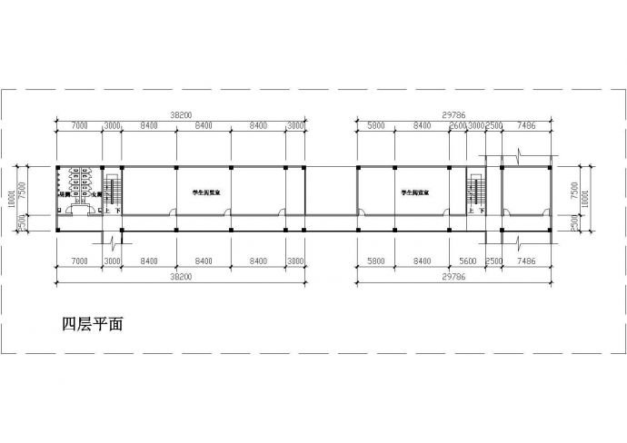 沧州市某试验学校的教学楼+办公楼等建筑设计CAD图纸_图1