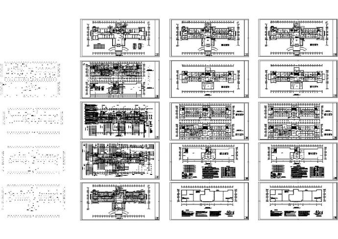 某县级市医院建筑电气系统施工CAD全套图纸_图1